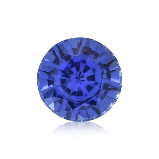 Zaffiro Rotondo Blu di SRI LANKA da 1,18 Carati