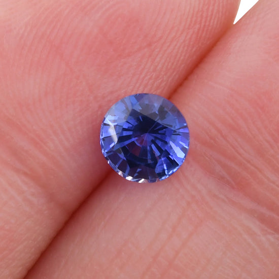 1.18 Carat Blue SRI LANKAN Round Sapphire