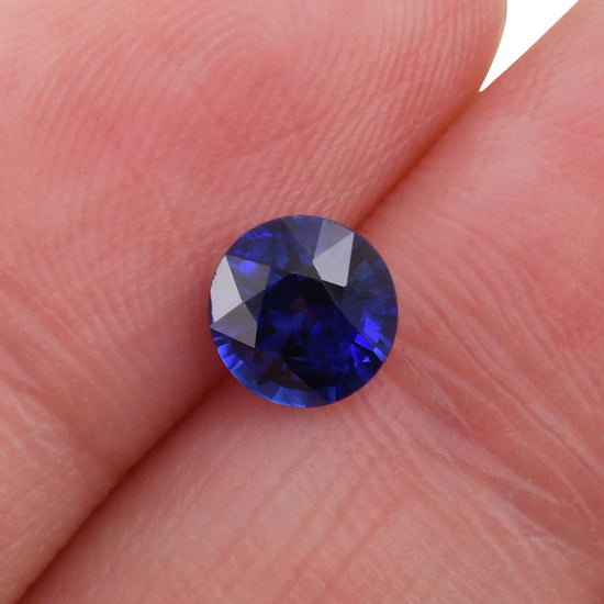 1.14 Carat Blue SRI LANKAN Round Sapphire