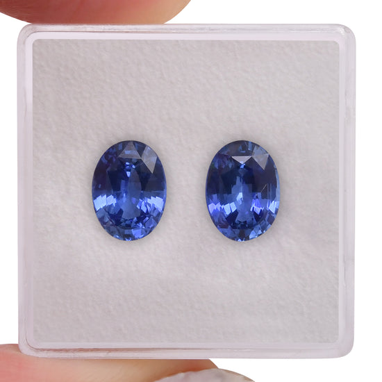 3.65 Carat Blue SRI LANKAN Oval Sapphire
