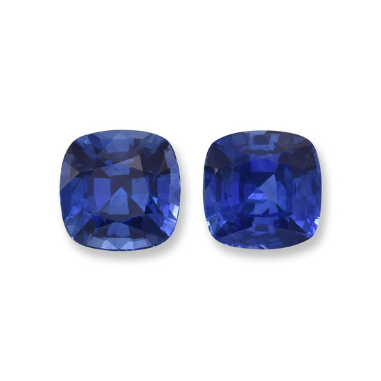 Zaffiro blu di Ceylon a cuscino da 4,47 carati