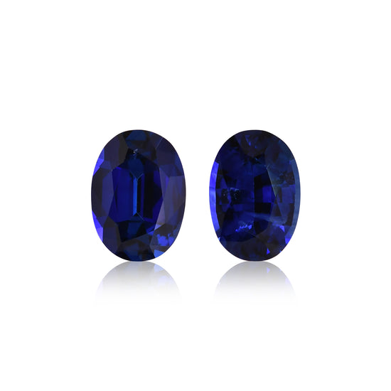 1,90 Karat Blauer SRI LANKA Ovaler Saphir