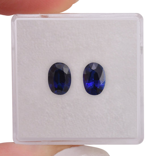 Zaffiro ovale blu dello SRI LANKA da 1,90 carati