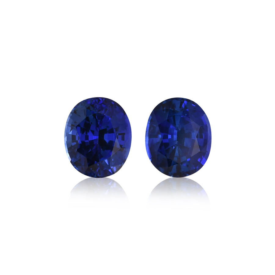 1,79 Karat blauer SRI LANKAN Oval-Saphir