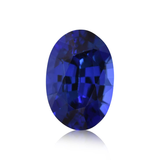 Zaffiro ovale blu dello SRI LANKA da 0,67 carati