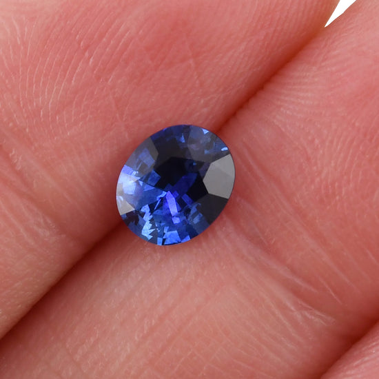 1.12 Carat Blue SRI LANKAN Oval Sapphire