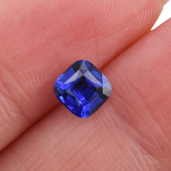 1.10 Carat Blue SRI LANKAN Cushion Sapphire
