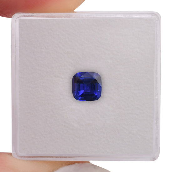 1.10 Carat Blue SRI LANKAN Cushion Sapphire