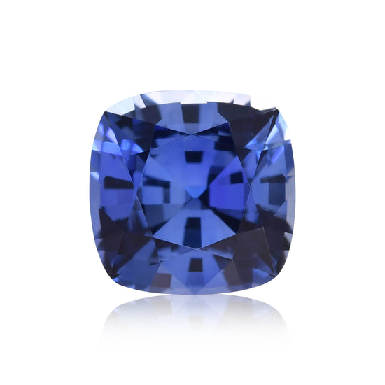 Zaffiro blu di Ceylon a cuscino da 1,96 carati