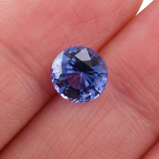 2.55 Carat Blue SRI LANKAN Round Sapphire