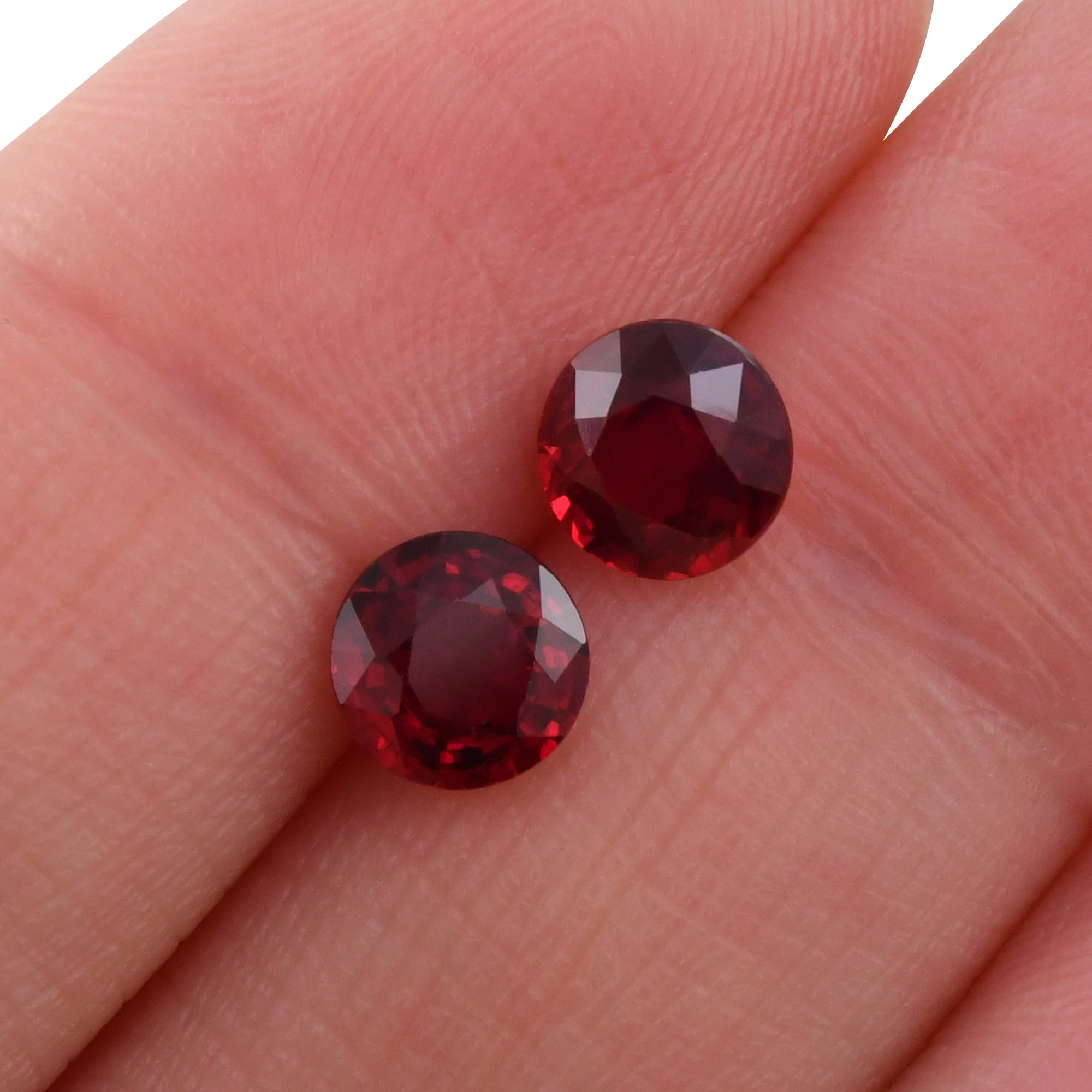 2.40 Carat Red MOZAMBICAN Round Ruby | LEIBISH