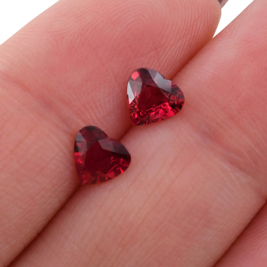 Rubino a Cuore MOZAMBICANO Rosso da 1,36 carati