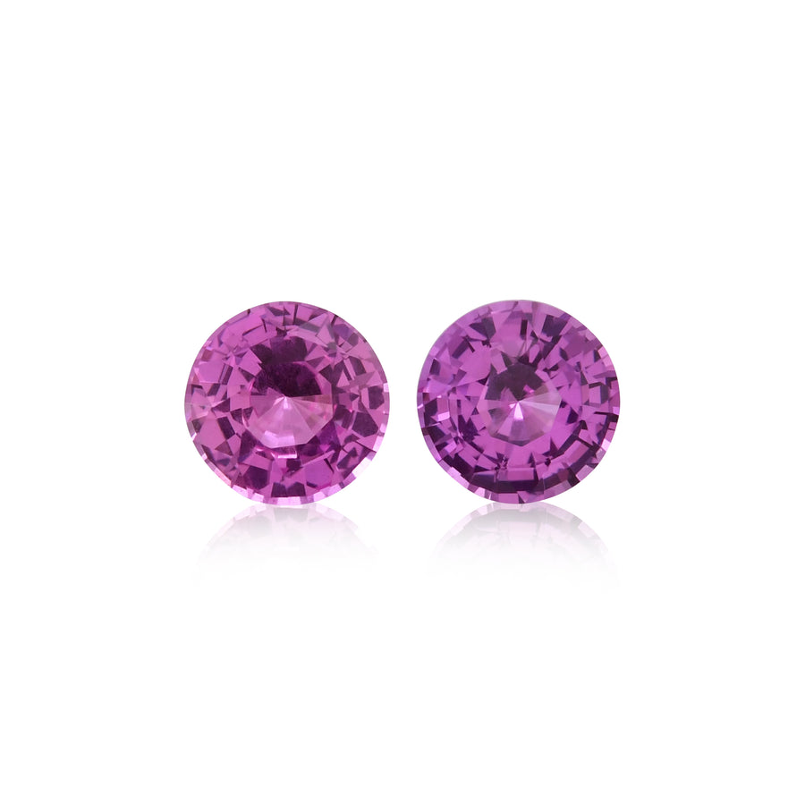 1.70 Carat Pink MADAGASCAR Round Sapphire