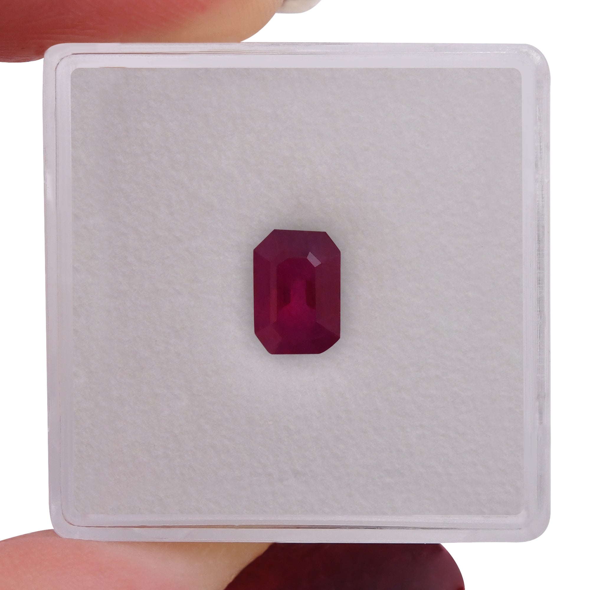 1.03 Carat Red MOZAMBIQUE Emerald Ruby | LEIBISH