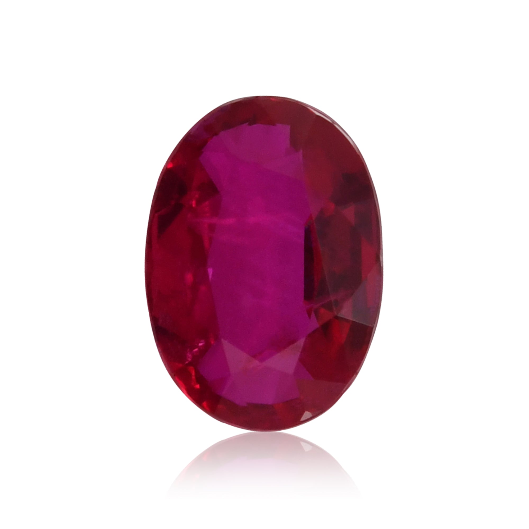 ルビーセル　Ruby 1.01 Carat Red MOZAMBIQUE Oval Ruby | LEIBISH