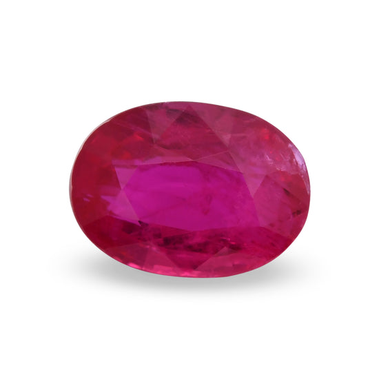0.99 Carat Red THAI Oval Ruby