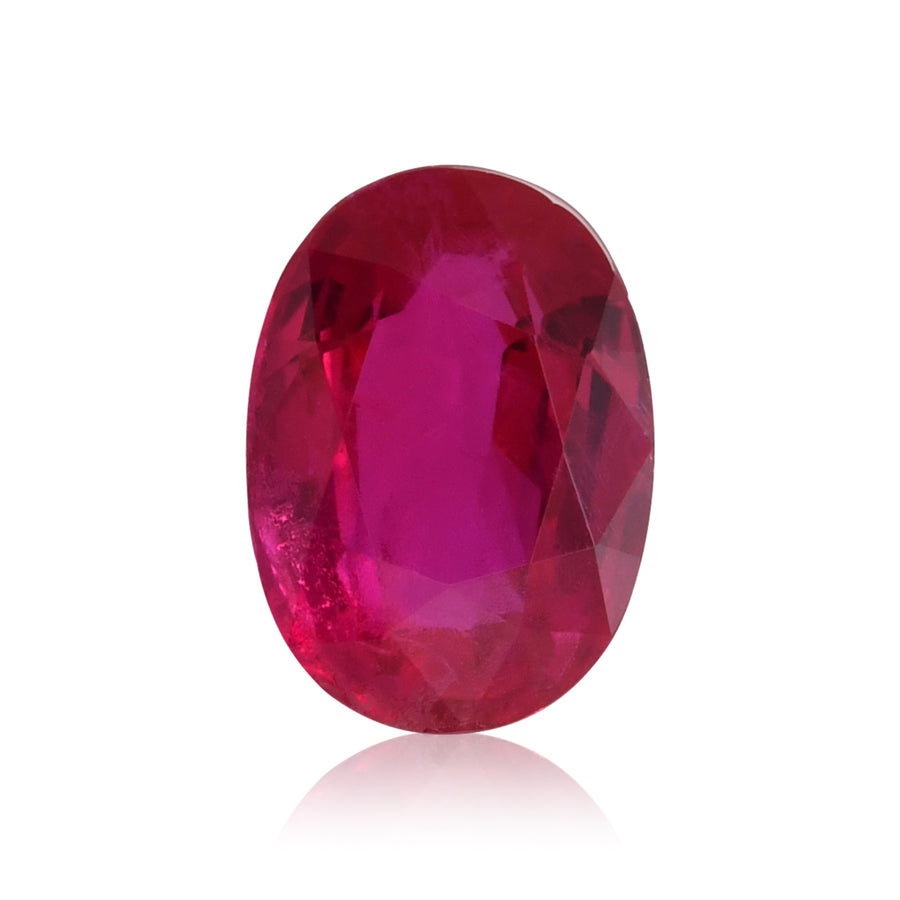 0.99 Carat Red THAI Oval Ruby