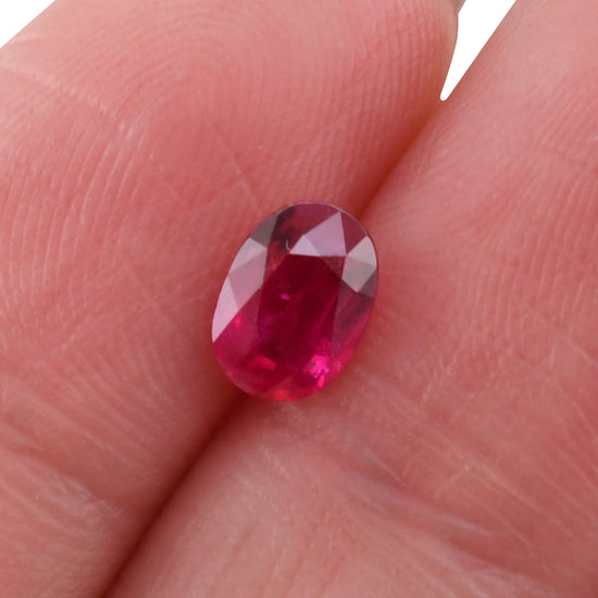0.99 Carat Red THAI Oval Ruby