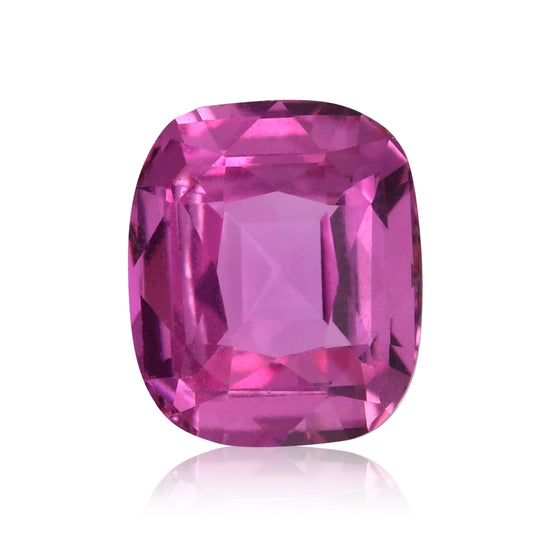 0,99 Karat Pinker MADAGASKAR Cushion Saphir