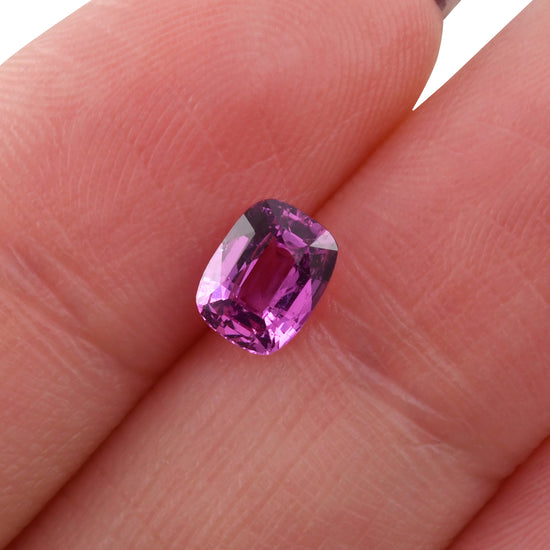 1.14 Carat Pink MADAGASCAR Cushion Sapphire