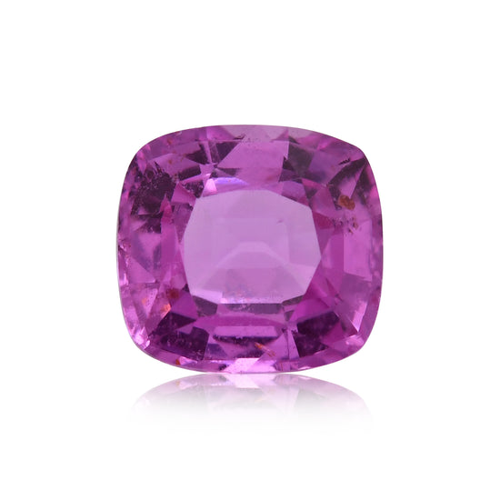 1,26 Karat Pinker MADAGASKAR Kissen-Saphir