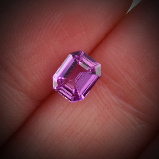 1.08 Carat Pink MADAGASCAR Emerald Sapphire