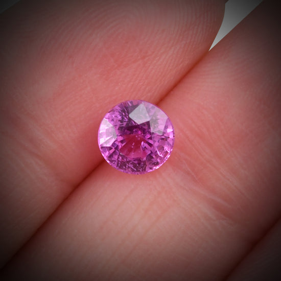 1.40 Carat Pink MADAGASCAR Round Sapphire