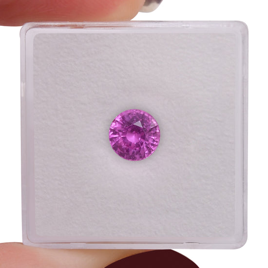 1.40 Carat Pink MADAGASCAR Round Sapphire