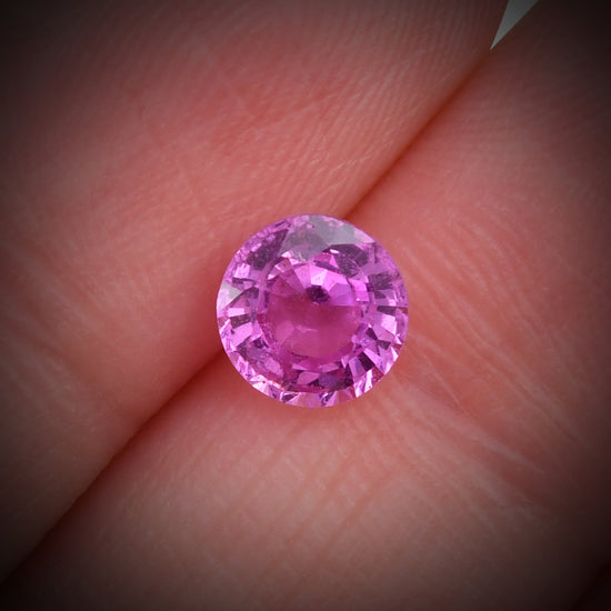 1.13 Carat Pink MADAGASCAR Round Sapphire