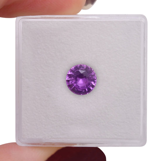 1.29 Carat Pink MADAGASCAR Round Sapphire