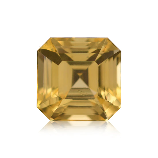 1,75 Karat Gelber SRILANKANISCHER Smaragd Saphir im Quadrat