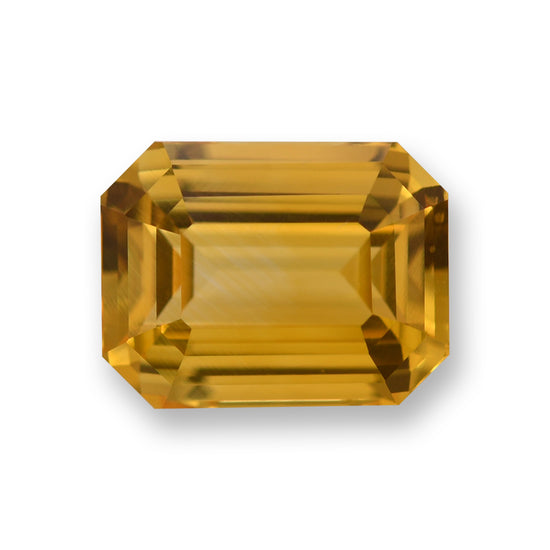 2.61 Carat Yellow SRI LANKAN Emerald Sapphire