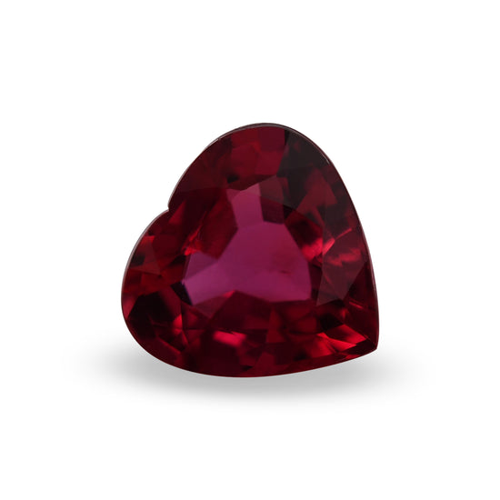 1.03 Carat Red MOZAMBIQUE Heart Ruby
