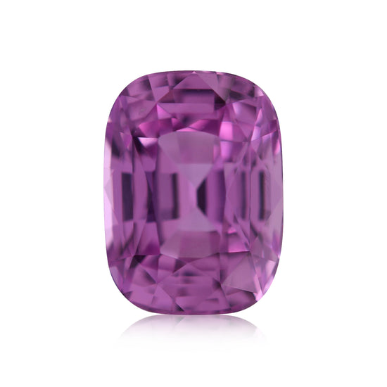 1,73 Karat rosafarbener MADAGASKAR Cushion Saphir