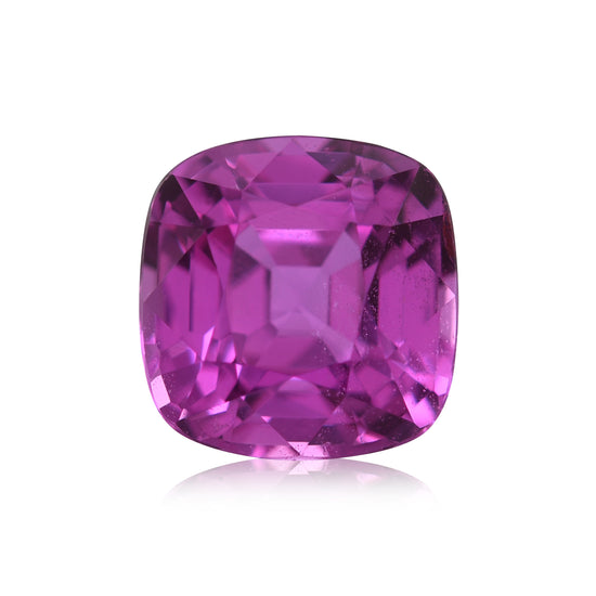 2,87 Karat Rosa MADAGASKAR Kissen Saphir