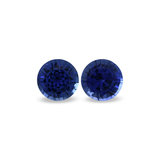 Zaffiro Blu di Ceylon Rotondo da 2,08 Carati
