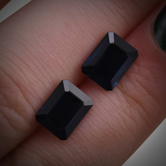 5.00 Karat Blauer THAI Smaragd Saphir