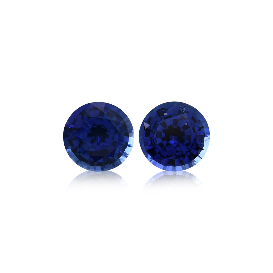3.10 Carat Blue SRI LANKAN Round Sapphire