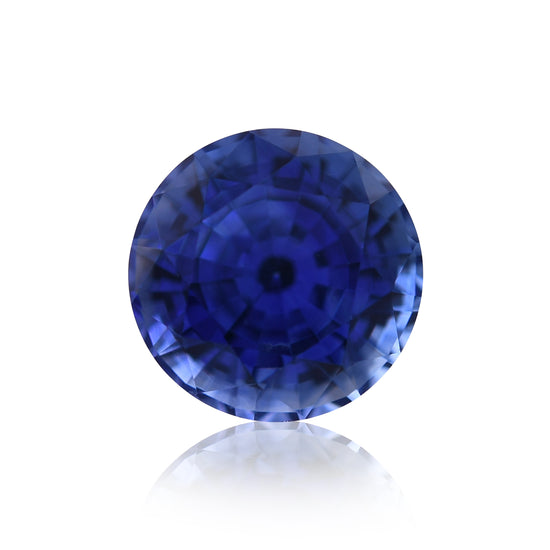 1.25 Carat Blue SRI LANKAN Round Sapphire GIA