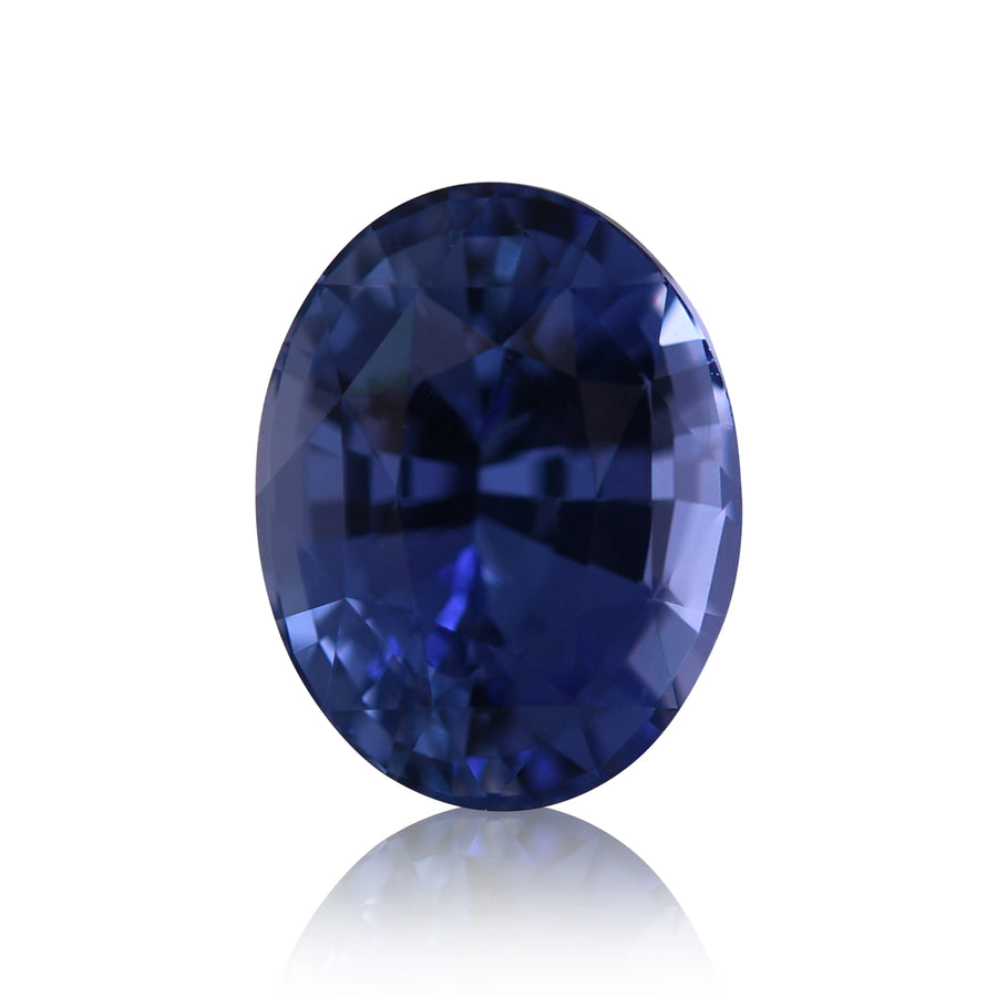 1,53 Karat Blauer SRI LANKAN Oval-Saphir