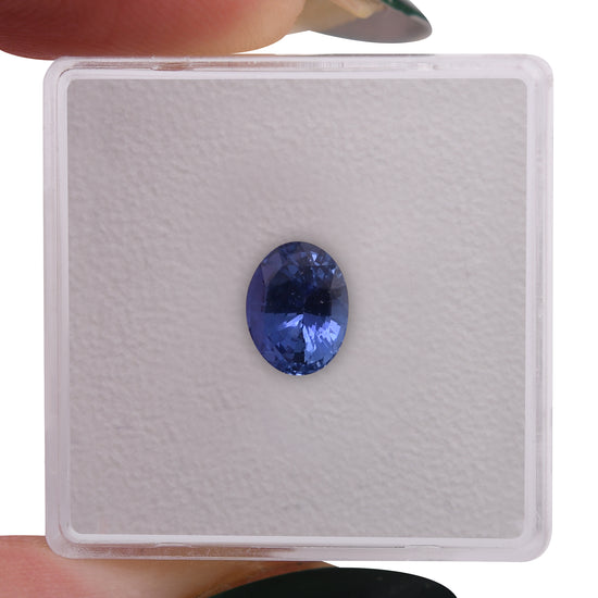 1.53 Carat Blue SRI LANKAN Oval Sapphire