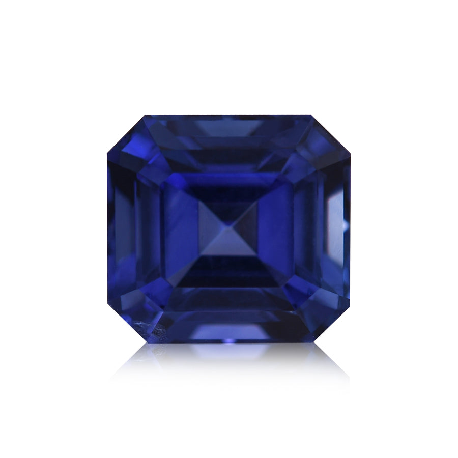 2.12 Carat Blue SRI LANKAN Sq. Emerald Sapphire