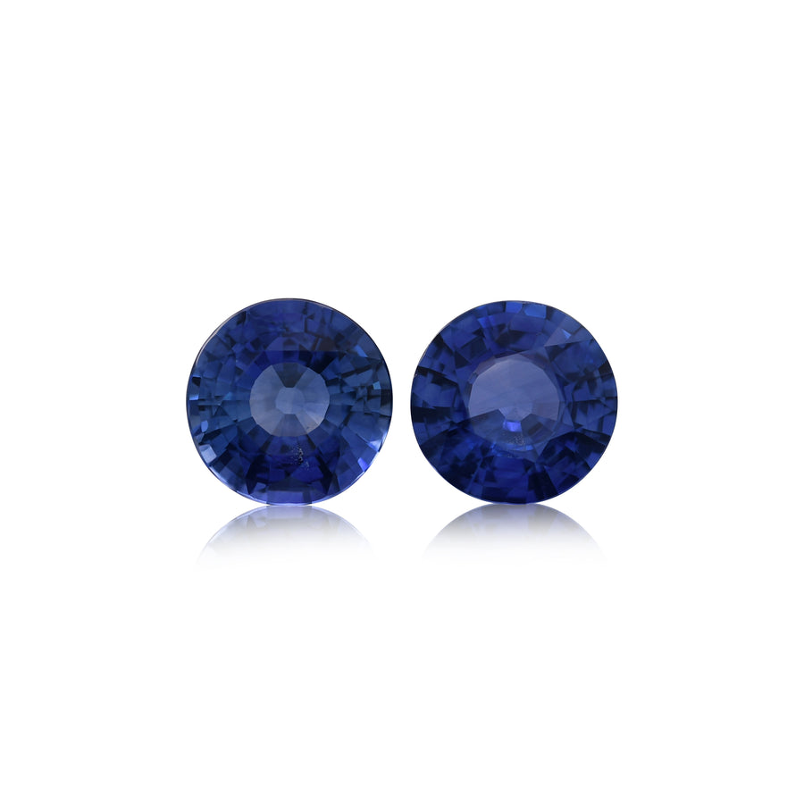 2.96 Carat Blue SRI LANKAN Round Sapphire