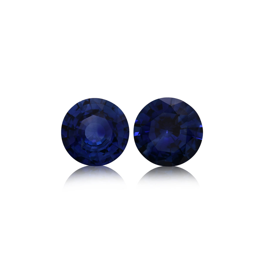 2.82 Carat Blue SRI LANKAN Round Sapphire