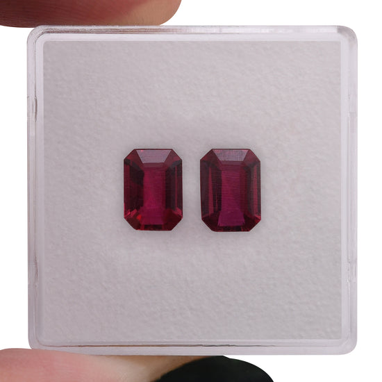 1,78 Karat Roter Mosambik Smaragd Rubin