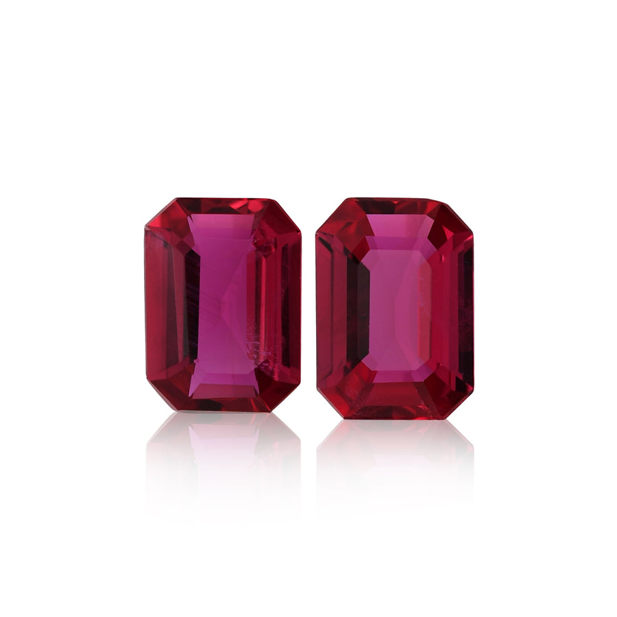1.78 Carat Red MOZAMBIQUE Emerald Rubies