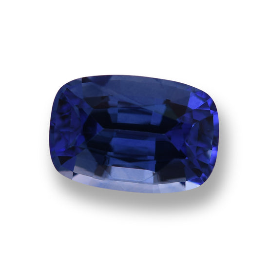 1.54 Carat Blue SRI LANKAN Cushion Sapphire