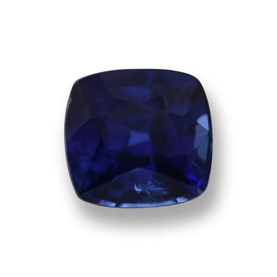 1.41 Carat Blue SRI LANKAN Cushion Sapphire