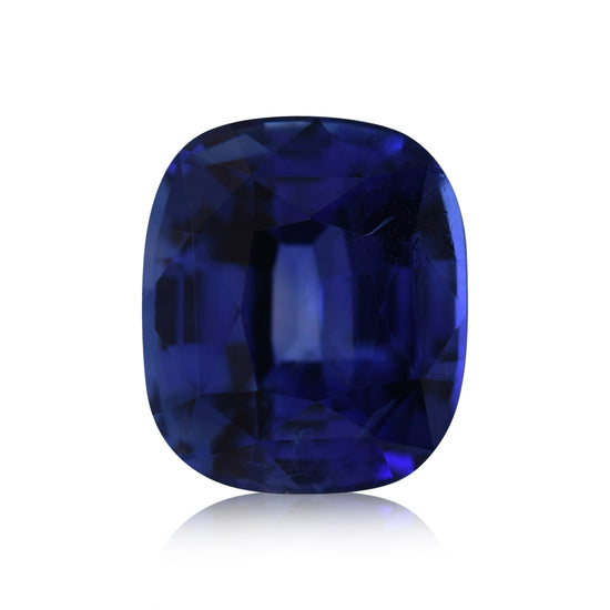 1.03 Carat Blue SRI LANKAN Cushion Sapphire