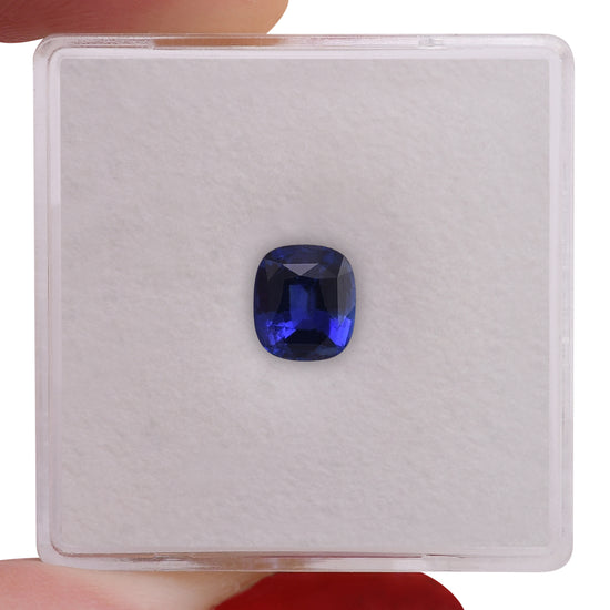 1.03 Carat Blue SRI LANKAN Cushion Sapphire